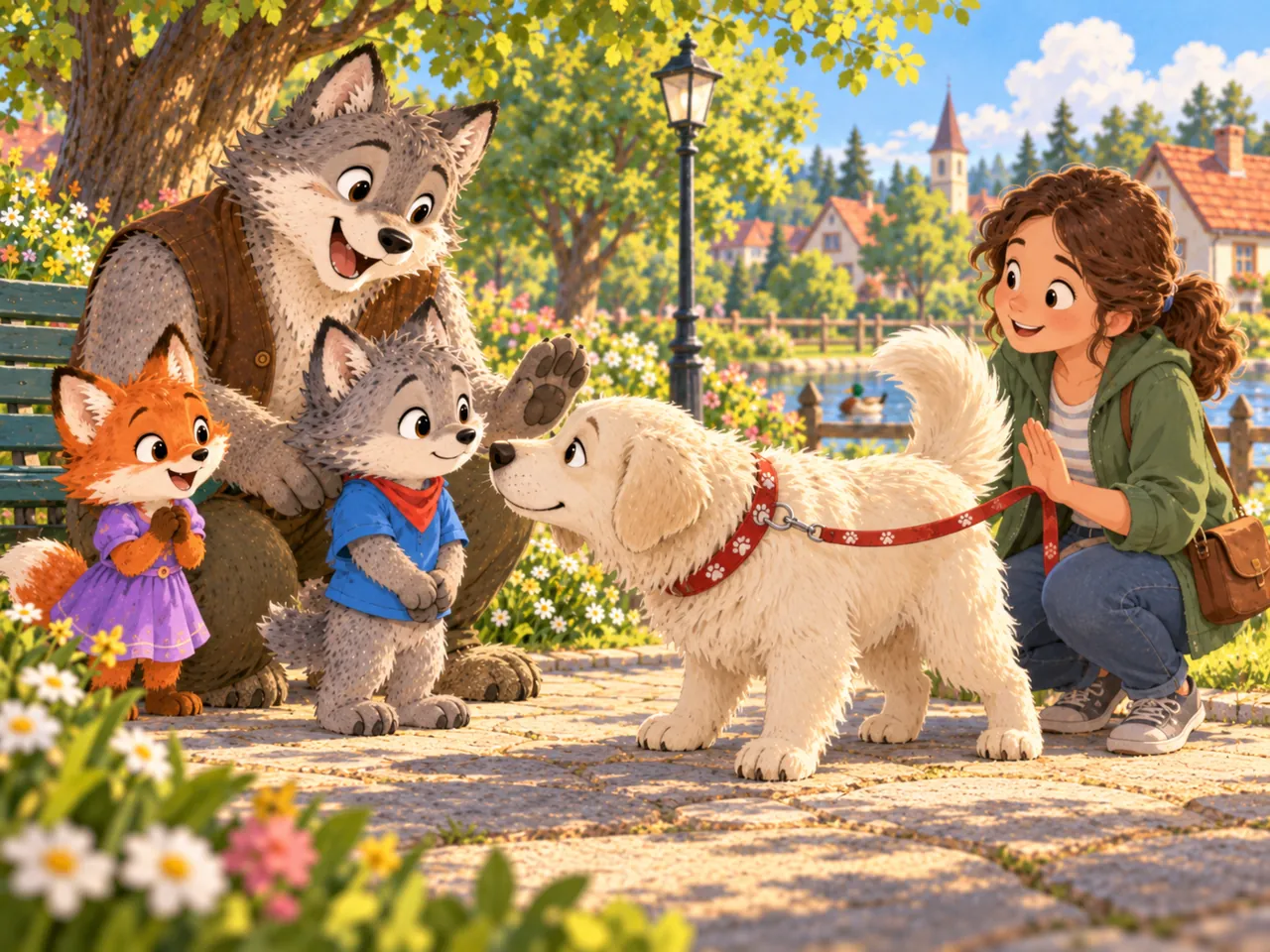 14. Minik Kurt ve Tanımadığı Köpek