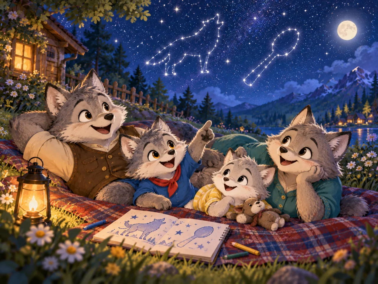 10. Minik Kurt ve Gece Göğünün Haritası